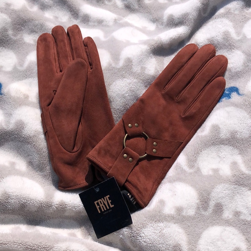 NWT Frye leather gloves!!! 🧤 ❄️